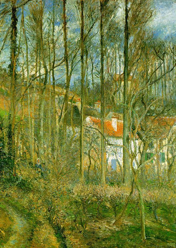 Camille Pissaro La Cote des Boeufs, The Hermitage